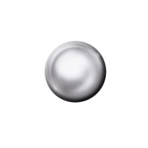 REGULAR DOMED (SILVER SOLID EAR STUDS)