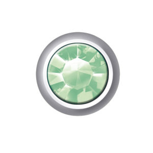 AUGUST - PERIDOT (MINI SILVER EAR STUDS)