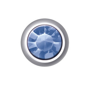 SEPTEMBER - SAPPHIRE (MINI SILVER EAR STUDS)